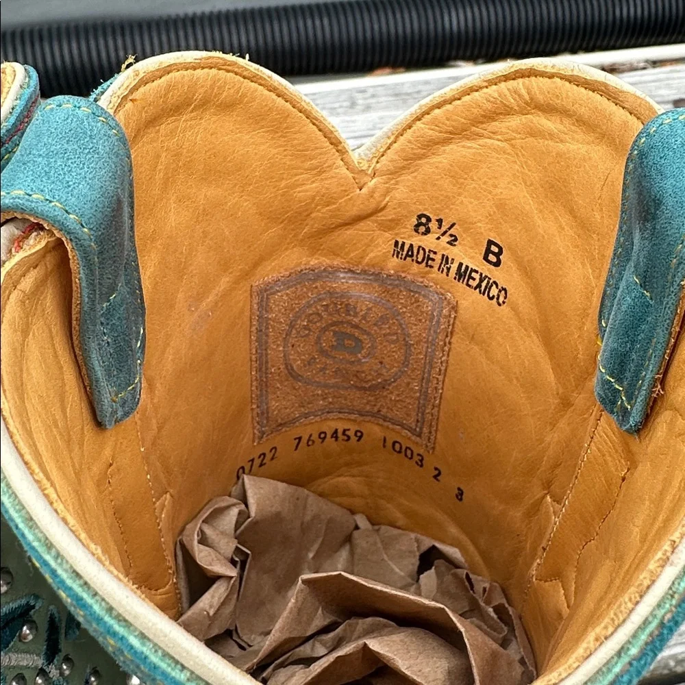 Double D Ranch x Old Gringo Horse Cowgirl Boots 8.5 - Picture 4 of 8